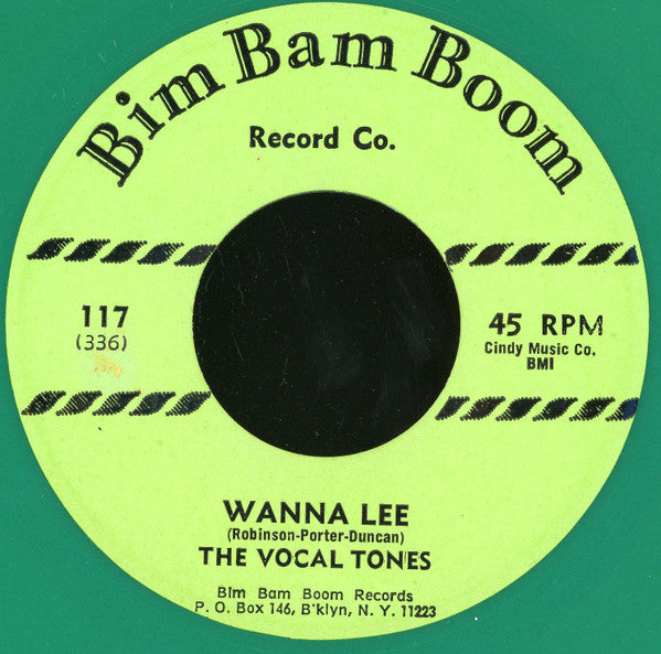 The Vocaltones : Walkin' With My Baby (7", RE, Gre)