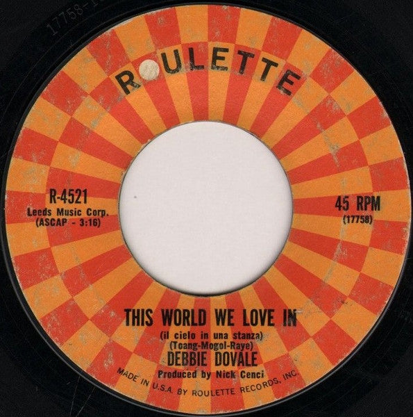 Debbie Dovale : Hey Lover (7")