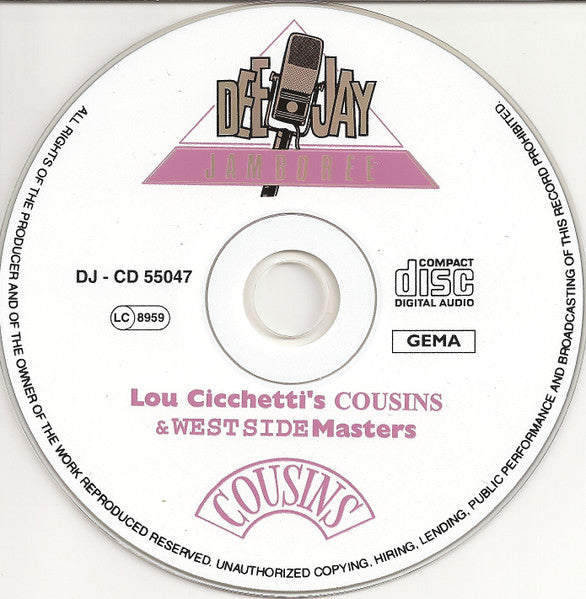 Various : Group Harmony - Out Of The Bronx Vol. 1 - Lou Cicchetti's Cousins & Westside Records (CD, Comp)