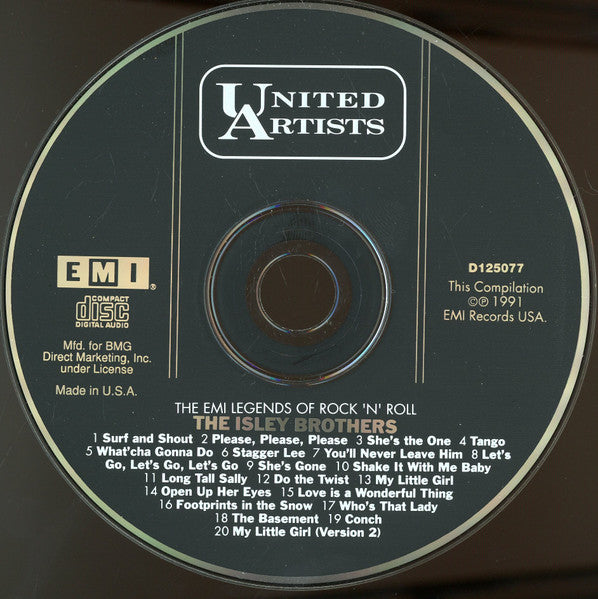 The Isley Brothers : The Complete UA Sessions (CD, Comp, Club)