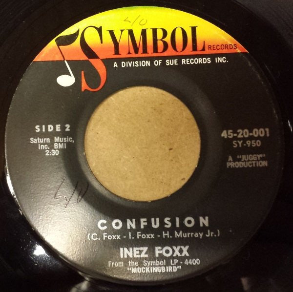Inez Foxx : Hurt By Love (7", Single)