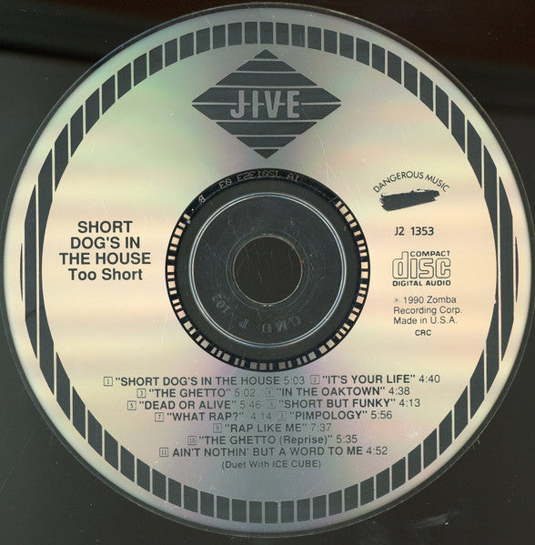 Too Short : Short Dog's In The House (CD, Album, Club)