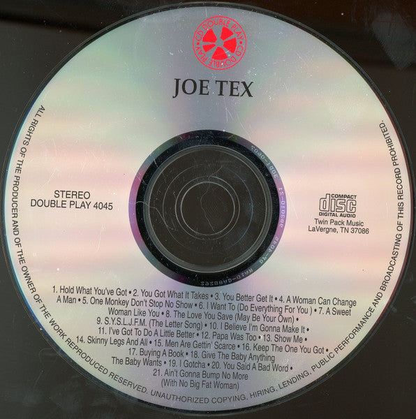 Joe Tex : Joe Tex (CD, Comp)