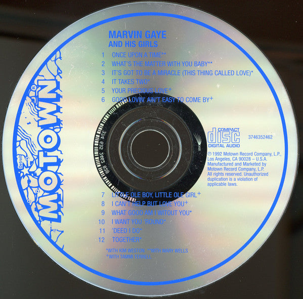 Marvin Gaye : Marvin Gaye and His Girls (CD, Comp, UML)