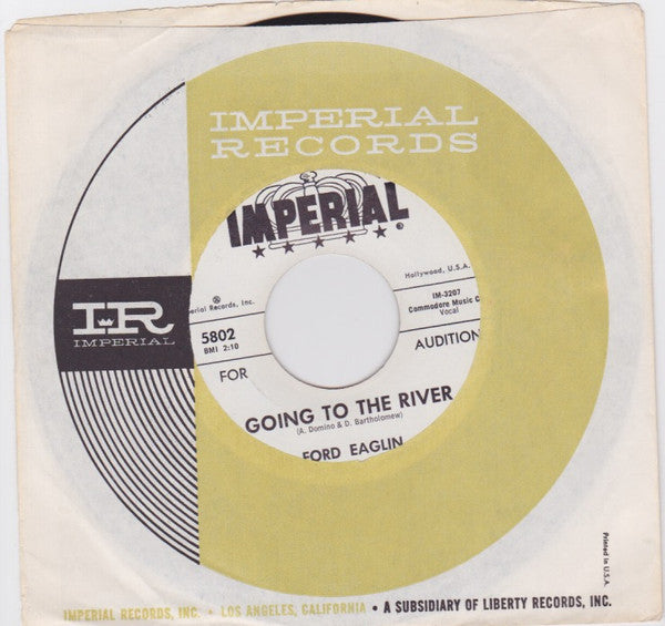 Ford Eaglin : Going To The River (7", Promo)