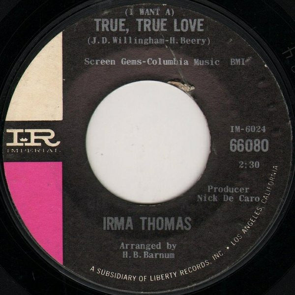 Irma Thomas : He's My Guy (7", Single)
