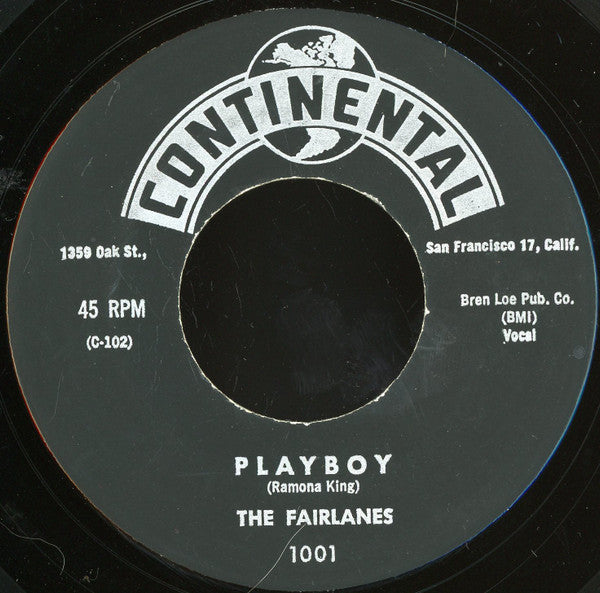 The Fairlanes (5) : Writing This Letter (7", Unofficial)