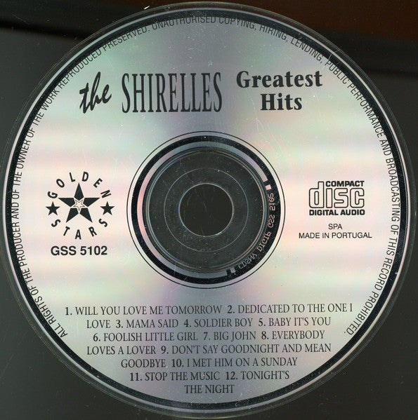 The Shirelles : Greatest Hits (CD, Comp)