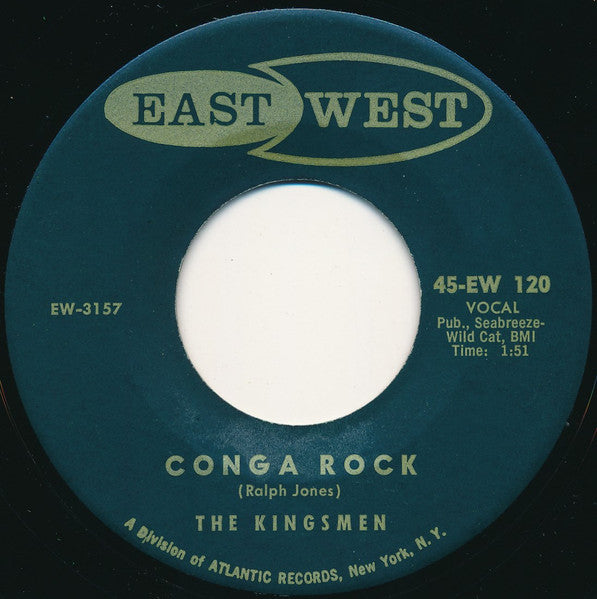 The Kingsmen (2) : The Cat Walk / Conga Rock (7", Single)