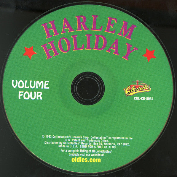 Various : Harlem Holiday: New York Rhythm & Blues Volume Four (CD, Comp)