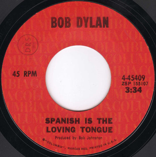 Bob Dylan : Watching The River Flow (7", Single, Styrene, Pit)