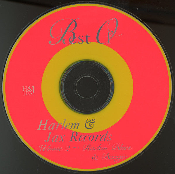 Various : Best Of Harlem & Jax Records Volume 2 - Rockin' Blues & Boogie (CD, Comp)