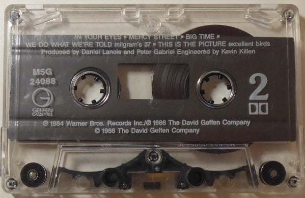 Peter Gabriel : So (Cass, Album, Club, Cle)