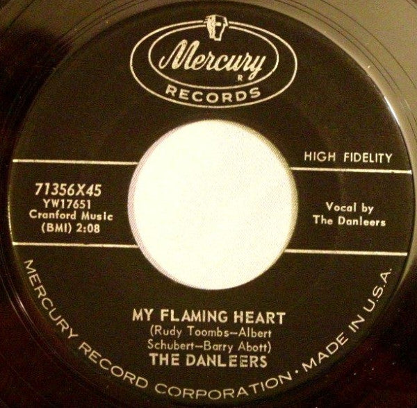 The Danleers : I Really Love You / My Flaming Heart (7", Single)