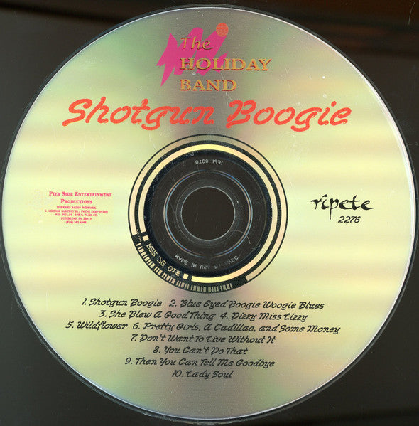 The Holiday Band : Shotgun Boogie (CD, Album)