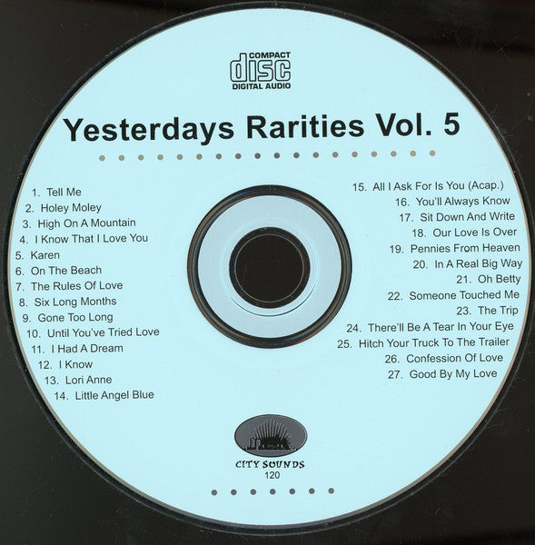 Various : Yesterdays Rarities Vol. 5 (CD, Comp)