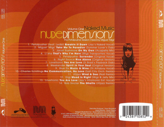 Various : Nude Dimensions Volume One (CD, Comp, Mixed)