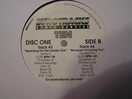 Various : Eurotracks Mixes Issue Ten (3x12", Promo)