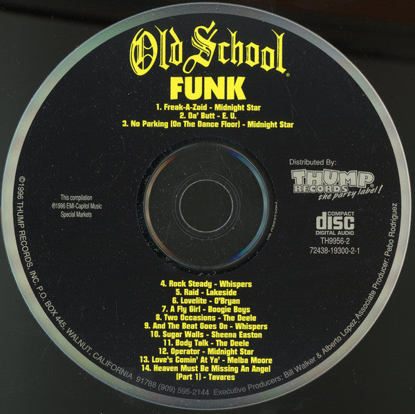 Various : Old School Funk (CD, Comp)