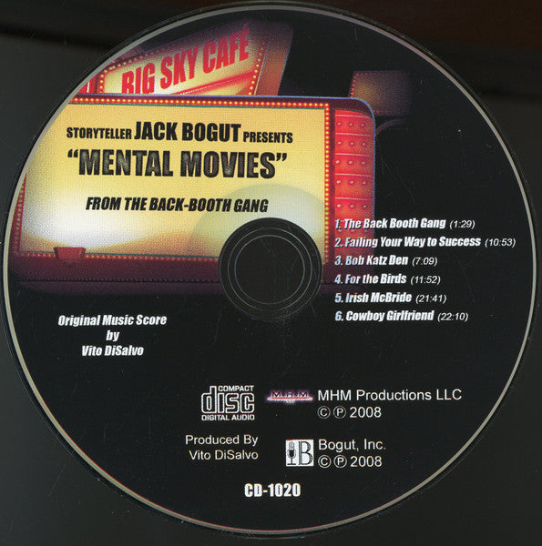 Jack Bogut : Mental Movies (CD)