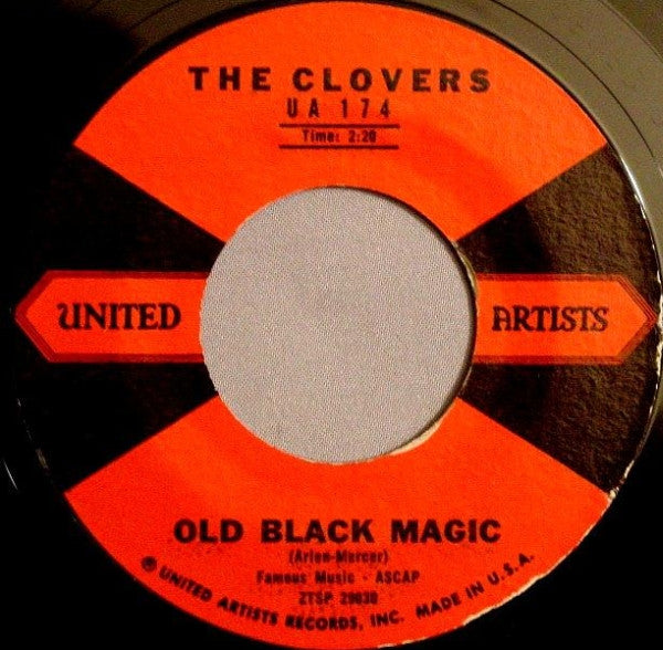 The Clovers : Rock And Roll Tango / Old Black Magic (7", Single, Styrene)