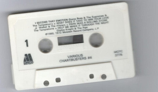 Various : Motown Chartbusters Vol. 4 (Cass, Comp)