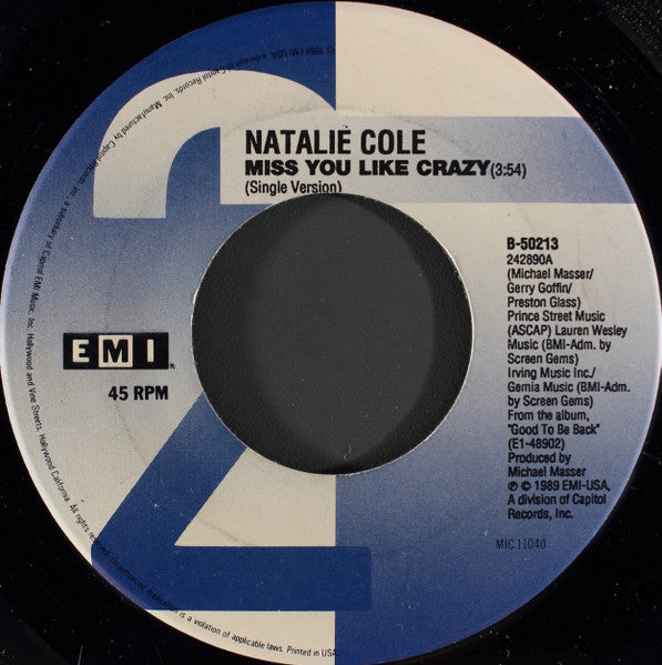 Natalie Cole : I Do (7")