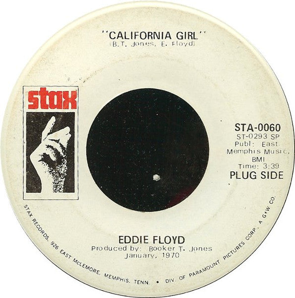 Eddie Floyd : California Girl (7", Single, Promo)