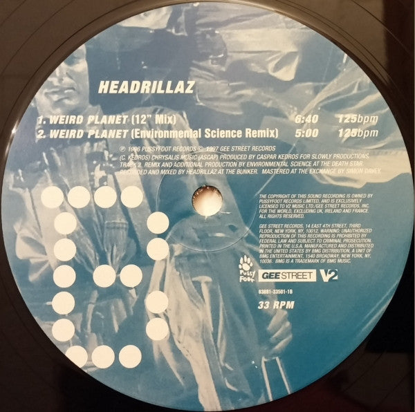 Headrillaz : Spacefunk (12")