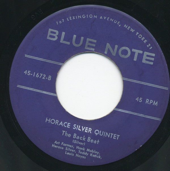 The Horace Silver Quintet : Home Cookin' (7")
