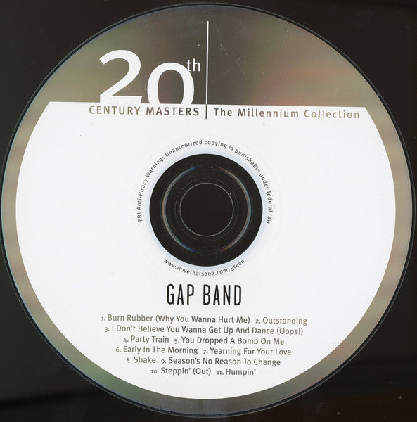 The Gap Band : The Best Of Gap Band (CD, Comp, RE, RM)