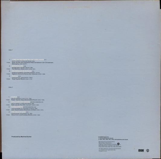 Various : ECM Sampler 3 (LP, Promo, Smplr)