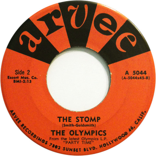 The Olympics : Mash Them 'Taters' / The Stomp (7", Single)