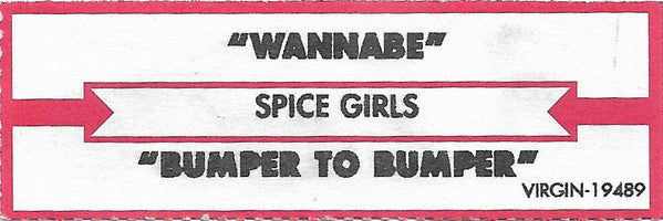Spice Girls : Wannabe (7", Single, Jukebox)