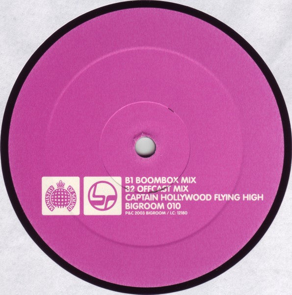 Captain Hollywood : Flying High (12")