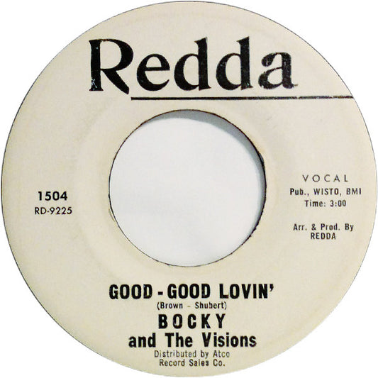 Bocky & The Visions : I Go Crazy (7", Single, Promo)