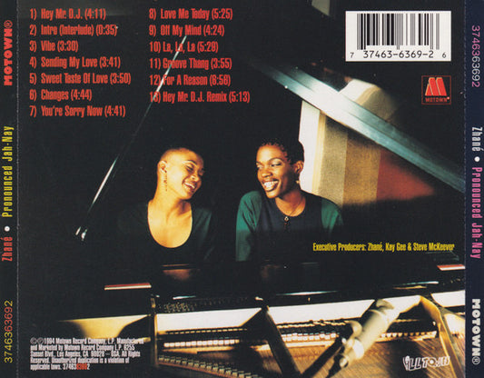 Zhané : Pronounced Jah-Nay (CD, Album, Pol)