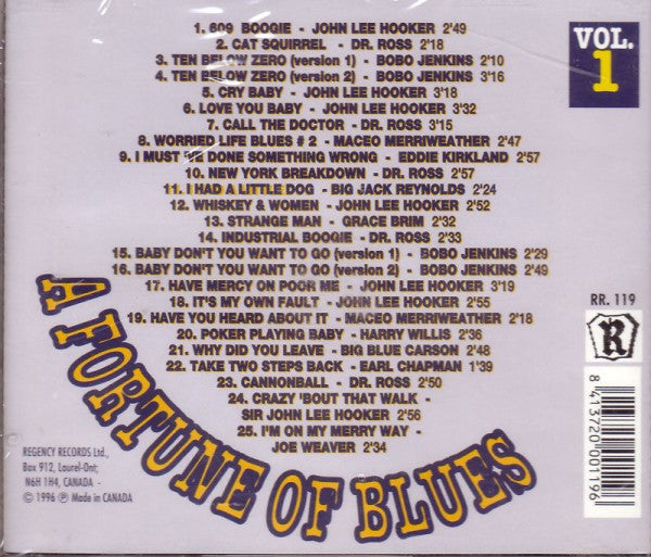 Various : A Fortune Of Blues Vol. 1 (CD, Comp)