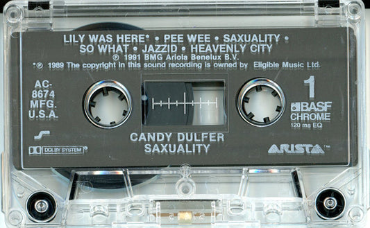 Candy Dulfer : Saxuality (Cass, Album)