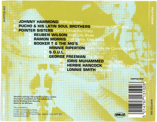 Various : Pulp Fusion (Funky Jazz Classics & Original Breaks From The Tough Side) (CD, Comp, RP)
