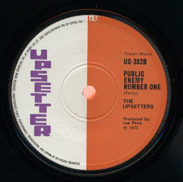 King Iwah / Max Romeo, The Upsetters : Give Me Power # 2 / Public Enemy Number One (7", Sol)