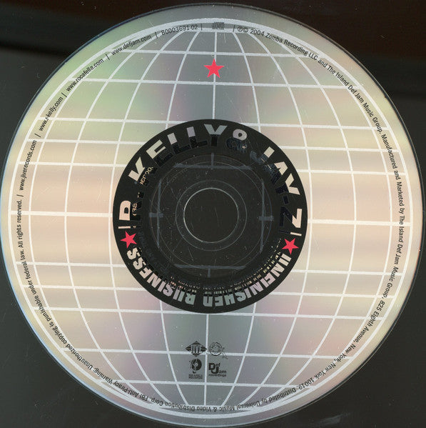 R. Kelly & Jay-Z : Unfinished Business (CD, Album, Edi)