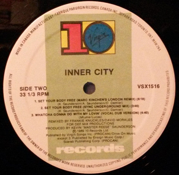 Inner City : Whatcha Gonna Do With My Lovin' (12")
