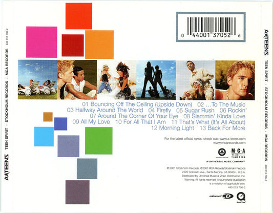 A*Teens : Teen Spirit (CD, Album, Enh)