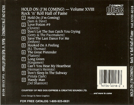 Various : Rock 'N' Roll Hall Of Fame - Volume XVIII (CD, Comp, RM)