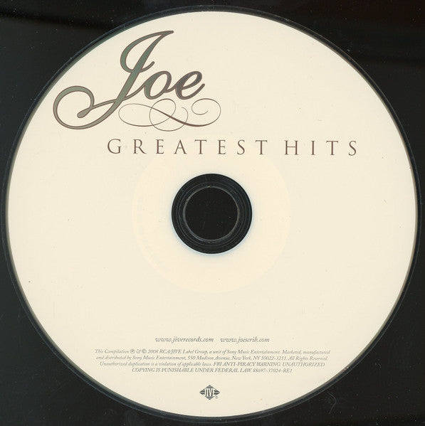 Joe : Greatest Hits (CD, Comp)