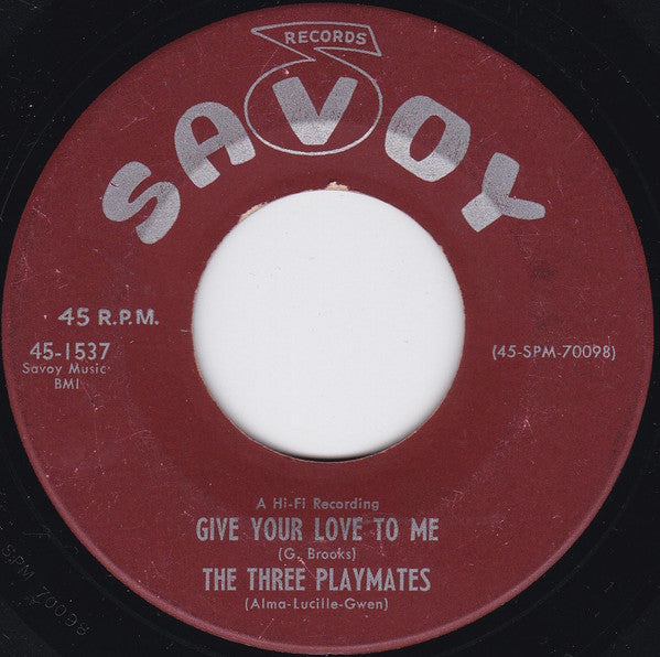 The Playmates (7) : (Do-oo, Do-oo) I Dreamed (7")