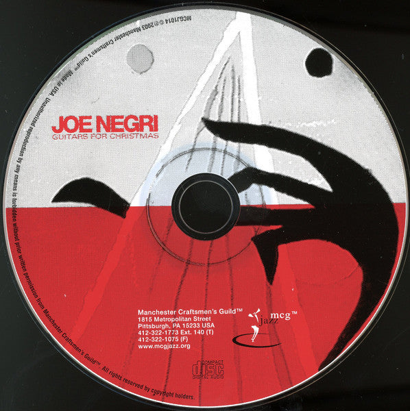 Joe Negri : Guitars For Christmas (CD, Album)