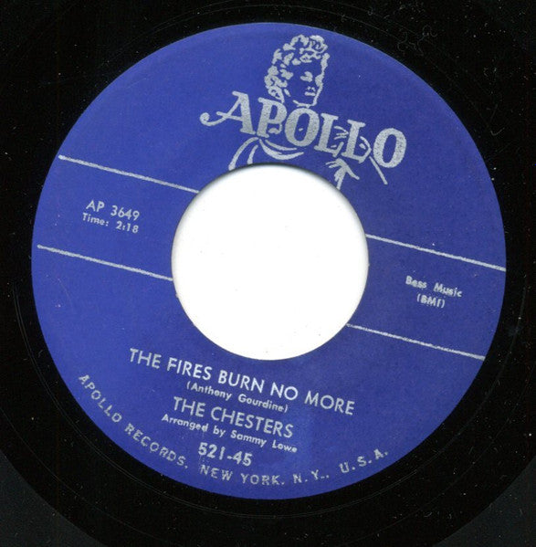 The Chesters : Lift Up Your Head / The Fires Burn No More (7", Single)