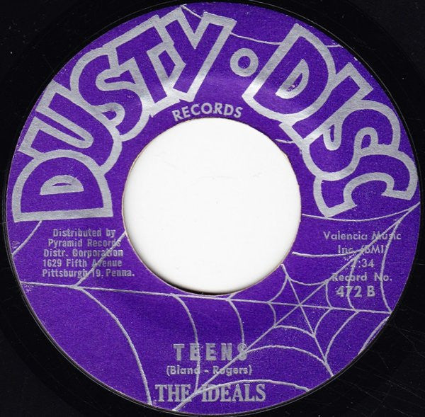 The Ideals : Magic / Teens (7", RE, Styrene)
